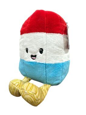 Giggle Scape Plush Red White Blue Popsicle Toy Ages 1+